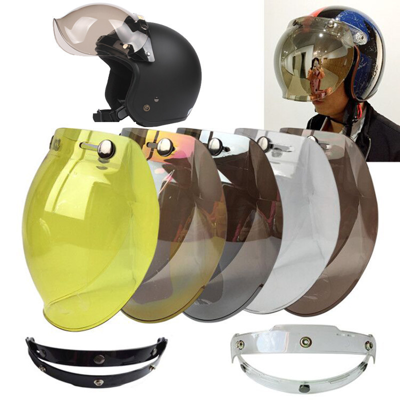 Motorcycle Gear Vintage - Motorrad Helm Blase Visier Motorrad Helm