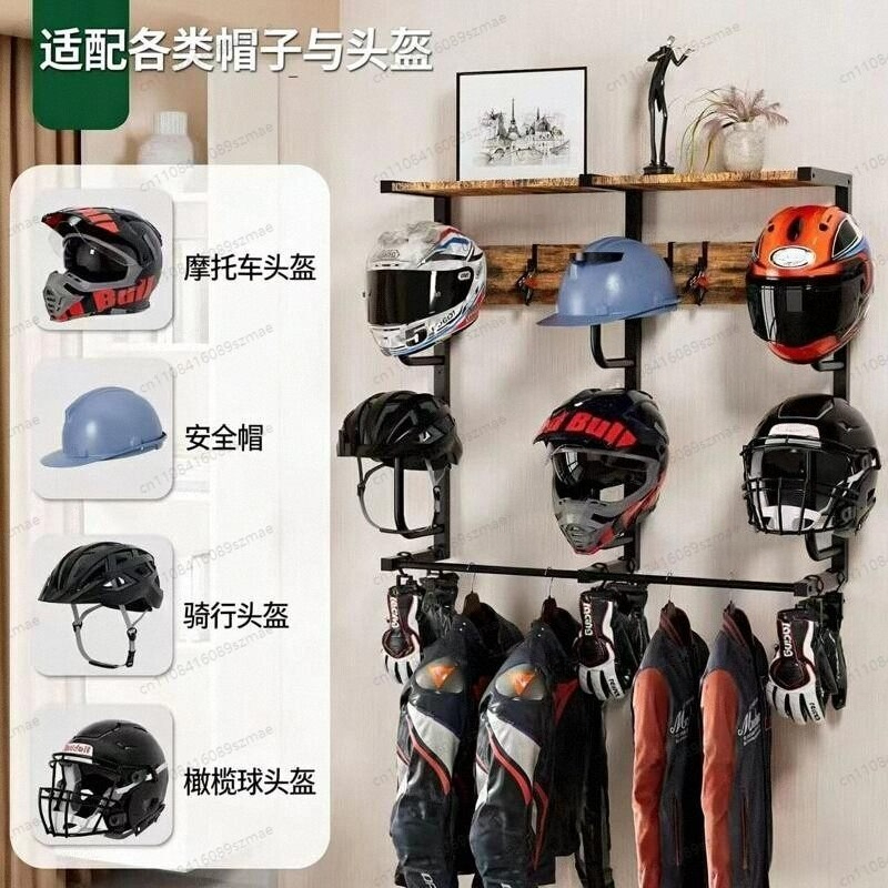 Wandmontierter Helthalter, mul – Motorcycle Gear Hanger Bewertung und Preis