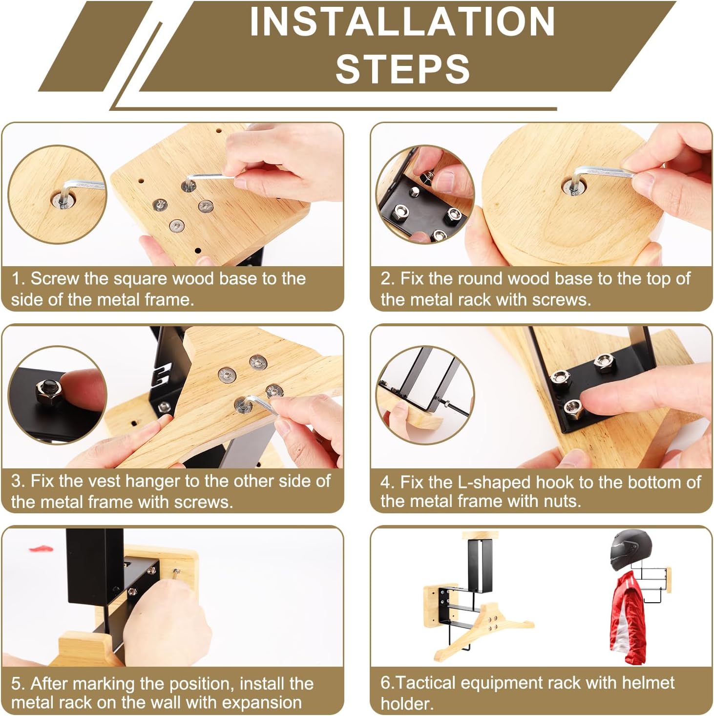​ Motorradhelmhalter Wandhalte – Motorcycle Gear Hanger Bewertung und Preis