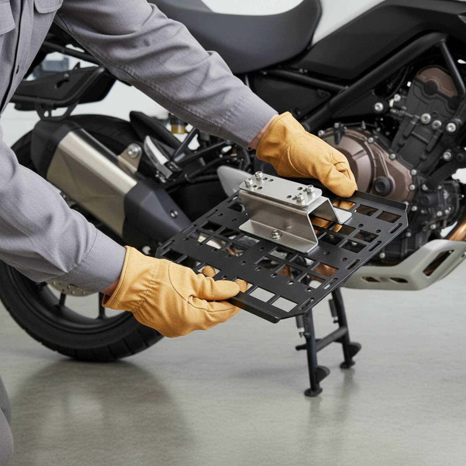 Motorrad-Seitenkofferhalterung – Motorcycle Gear Hanger Bewertung und Preis