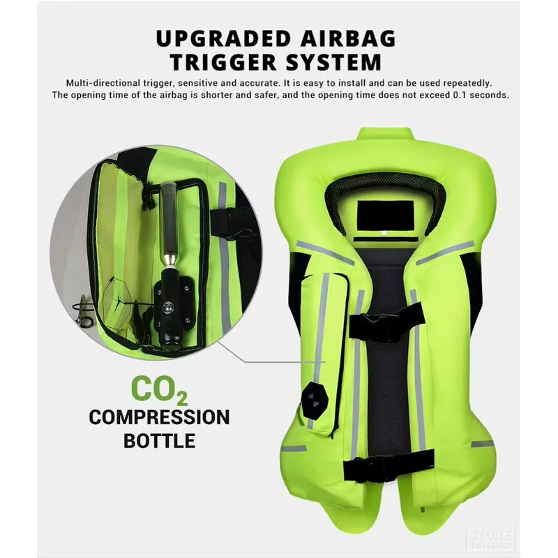 Motorrad-Airbag-Weste, reflekt – Motorcycle Gear With Airbag Bewertung und Preis
