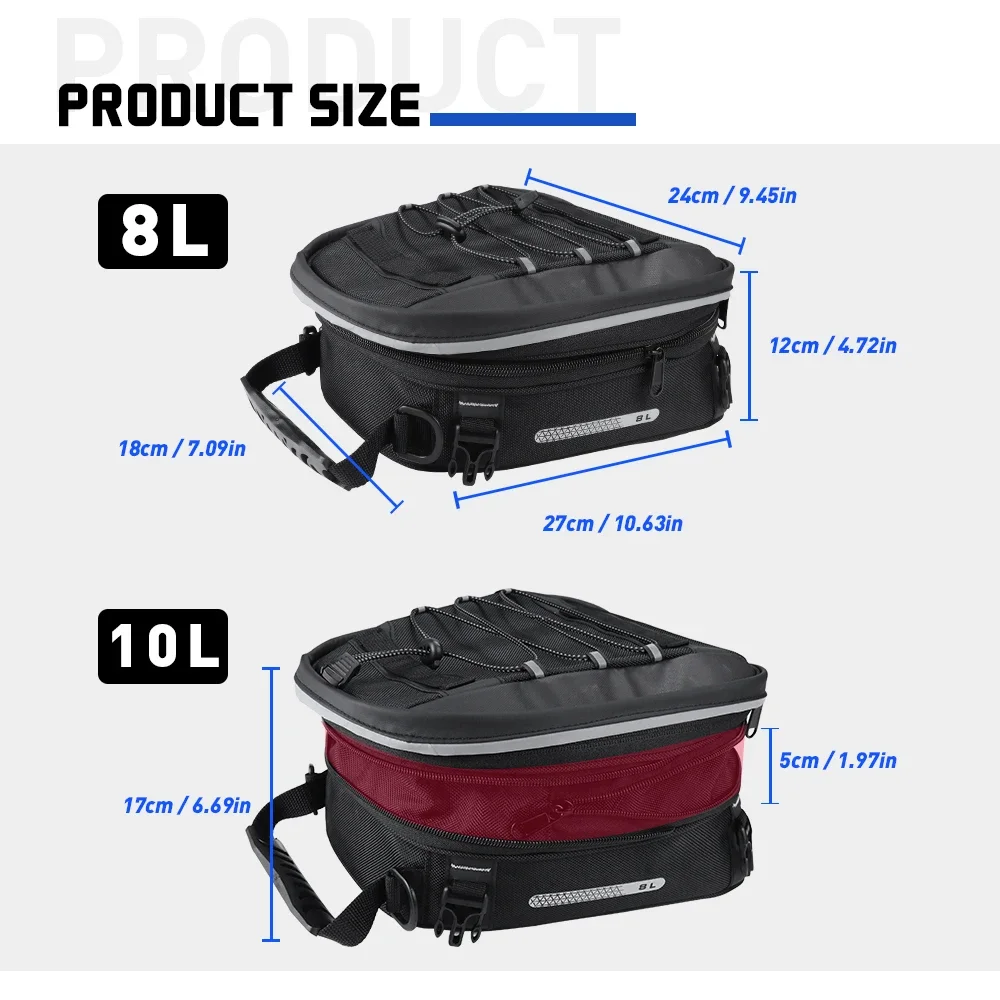 Motorrad-Hecktasche Gepäckträg – Tail Bag Rack Bewertung und Preis