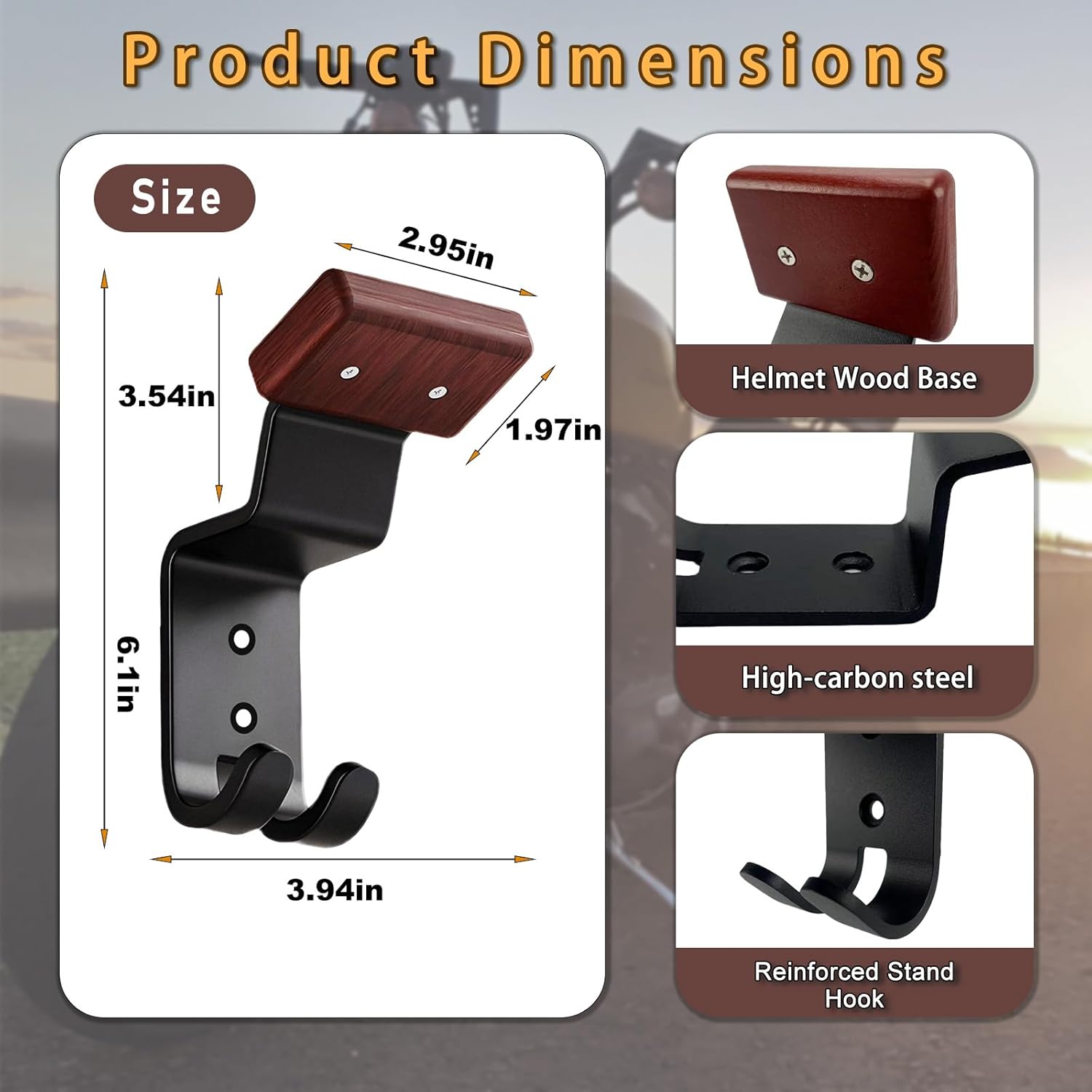 Motorradhelmhalter Wandmontage – Motorcycle Gear Hanger Bewertung und Preis